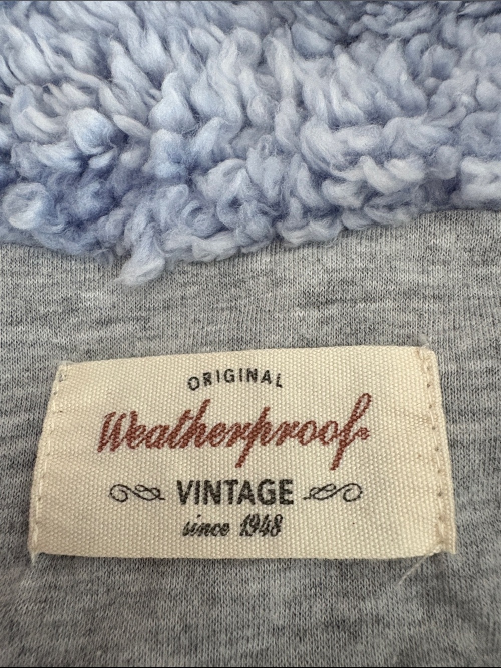 Weatherproof Vintage
Light Blue Sherpa Half-Zip Hoodie - Picture 3 of 7